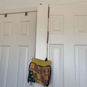 Beaded Zara Drawstring bag